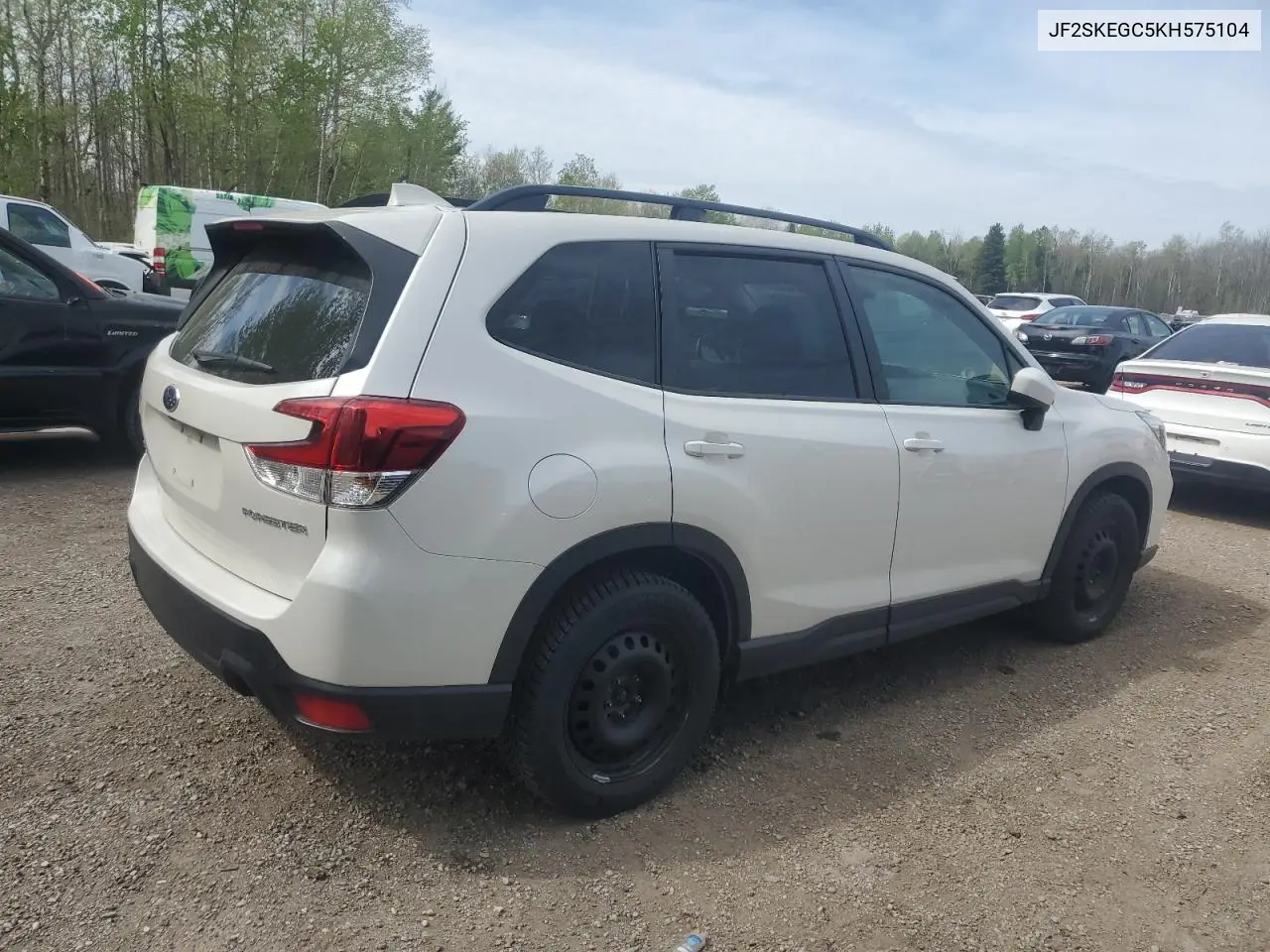 2019 Subaru Forester Premium VIN: JF2SKEGC5KH575104 Lot: 56400745