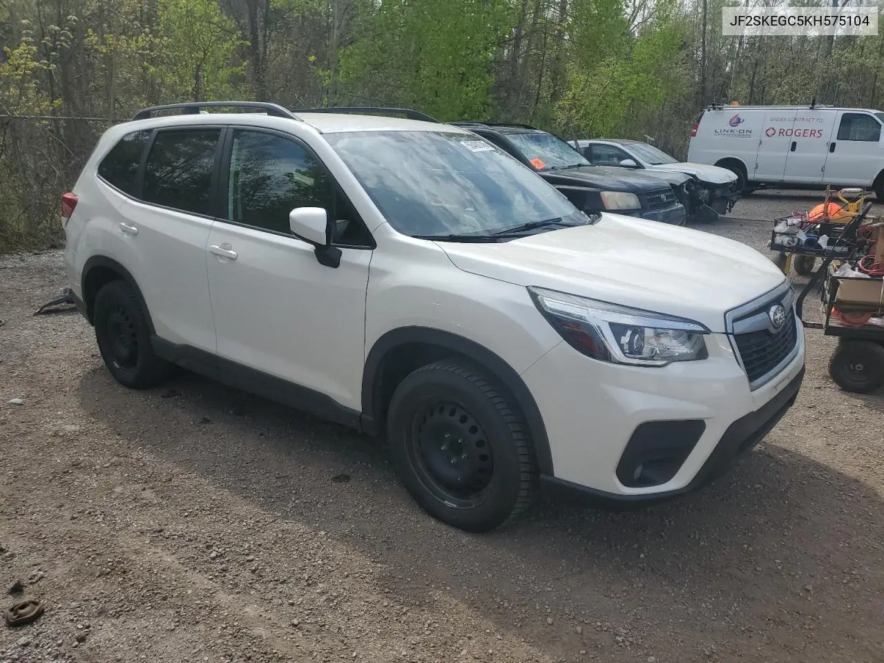 2019 Subaru Forester Premium VIN: JF2SKEGC5KH575104 Lot: 56400745