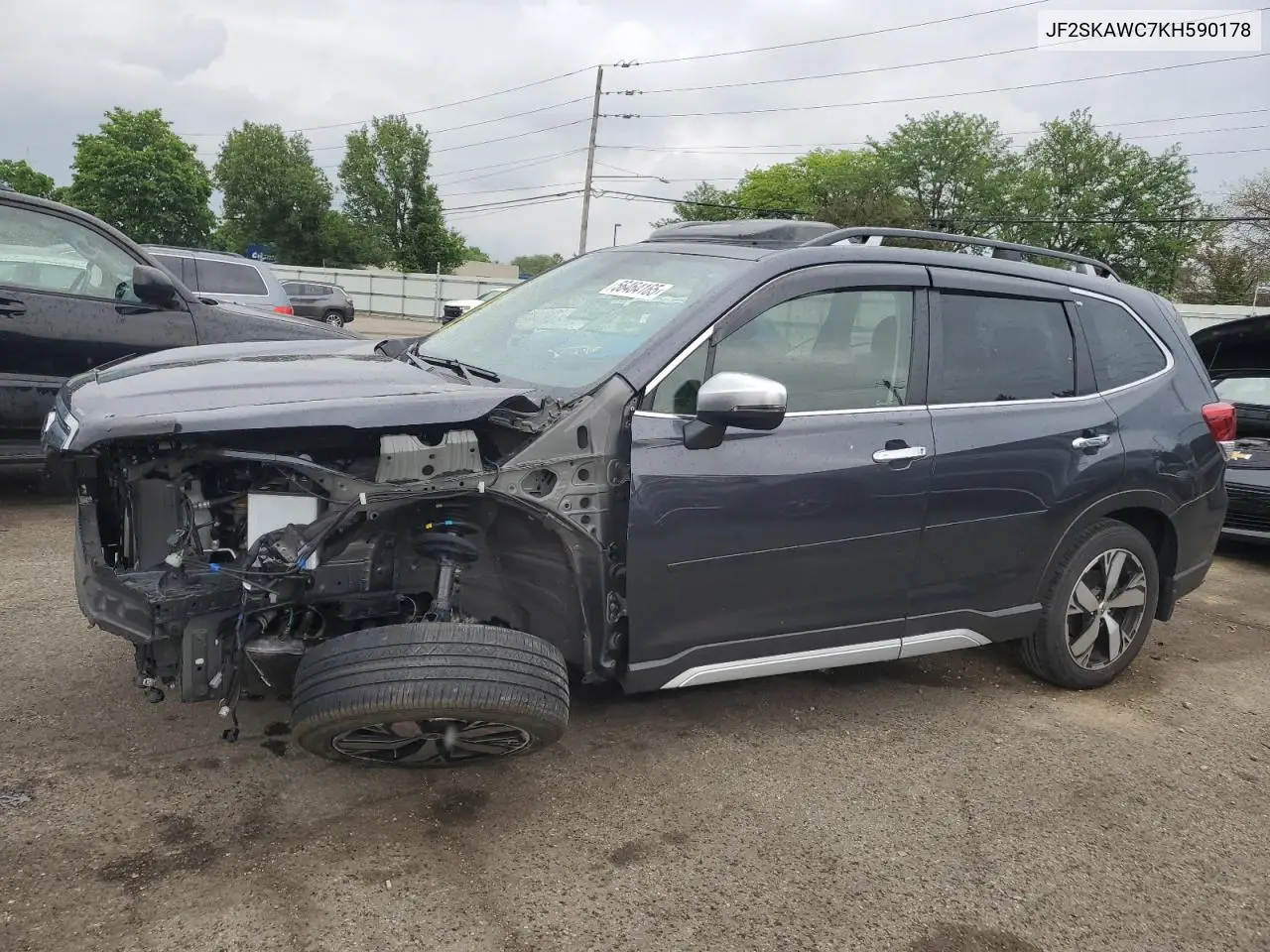 2019 Subaru Forester Touring VIN: JF2SKAWC7KH590178 Lot: 56464165