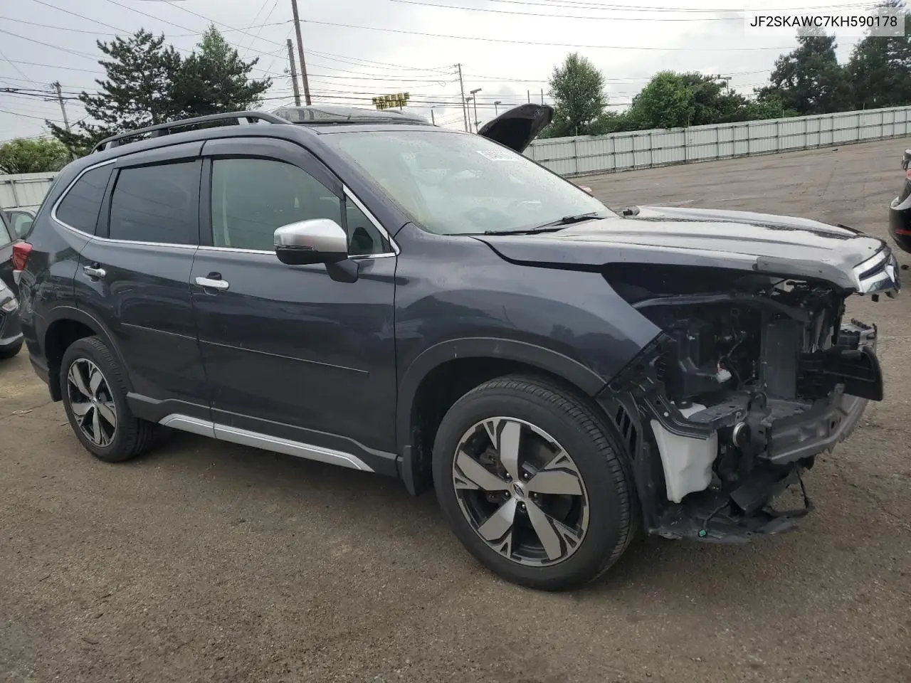 2019 Subaru Forester Touring VIN: JF2SKAWC7KH590178 Lot: 56464165