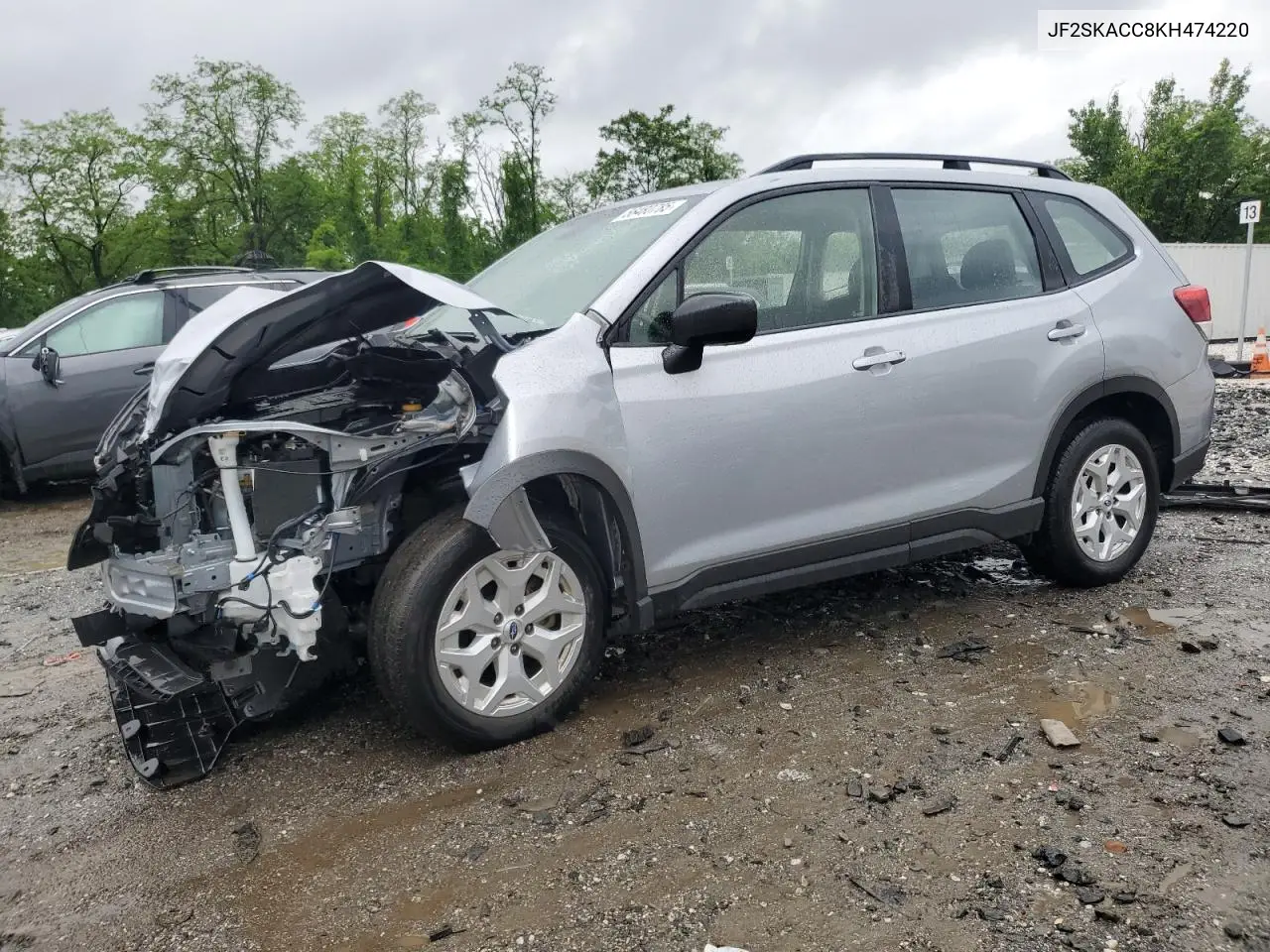 2019 Subaru Forester VIN: JF2SKACC8KH474220 Lot: 56480785