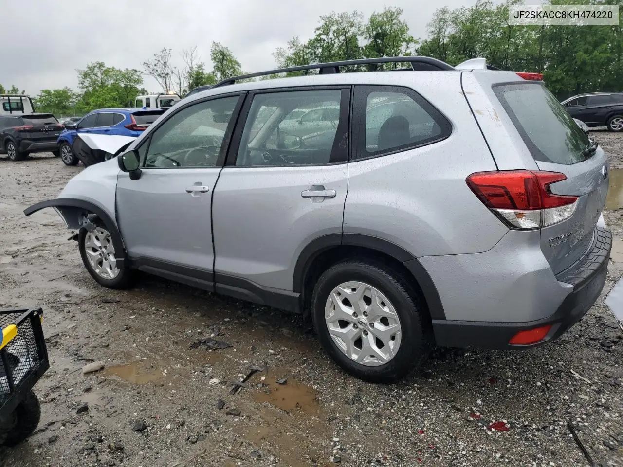 2019 Subaru Forester VIN: JF2SKACC8KH474220 Lot: 56480785