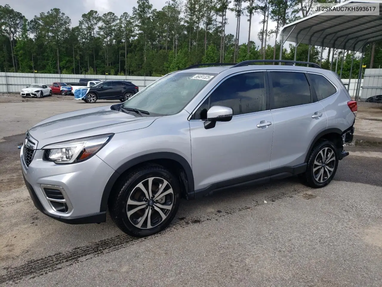 2019 Subaru Forester Limited VIN: JF2SKAUC7KH593617 Lot: 56491325