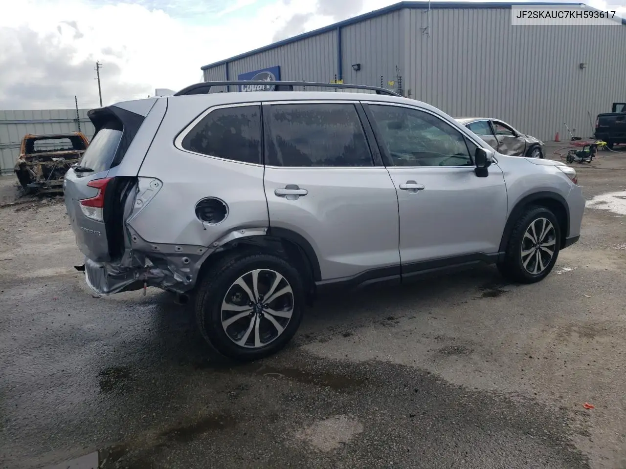 2019 Subaru Forester Limited VIN: JF2SKAUC7KH593617 Lot: 56491325