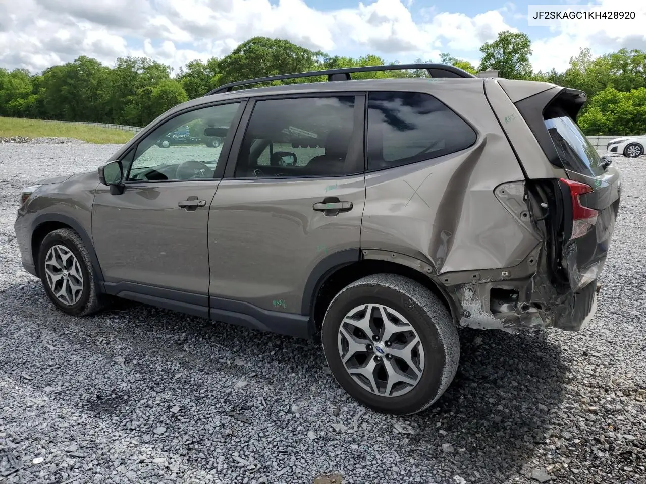 2019 Subaru Forester Premium VIN: JF2SKAGC1KH428920 Lot: 56572415