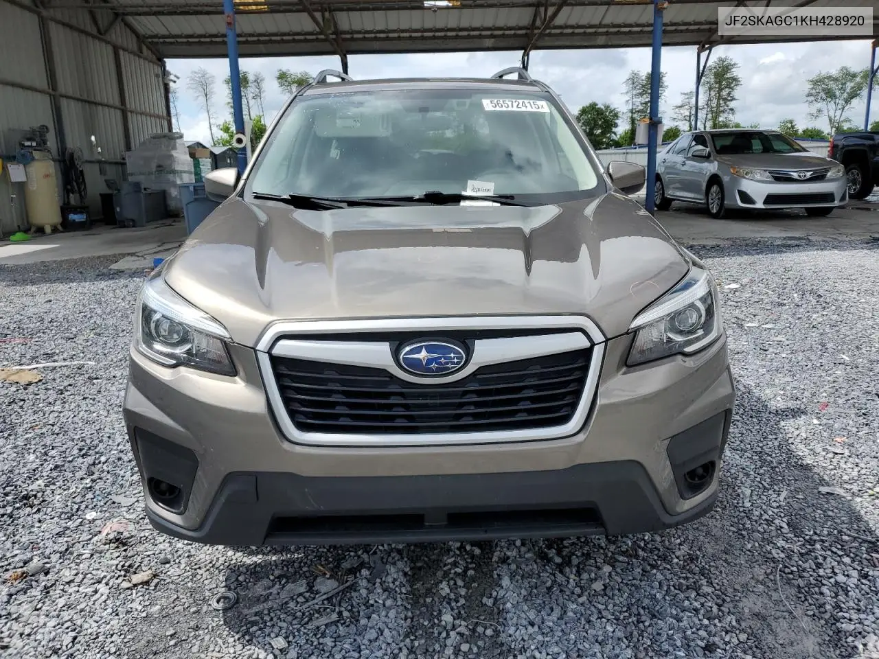 2019 Subaru Forester Premium VIN: JF2SKAGC1KH428920 Lot: 56572415