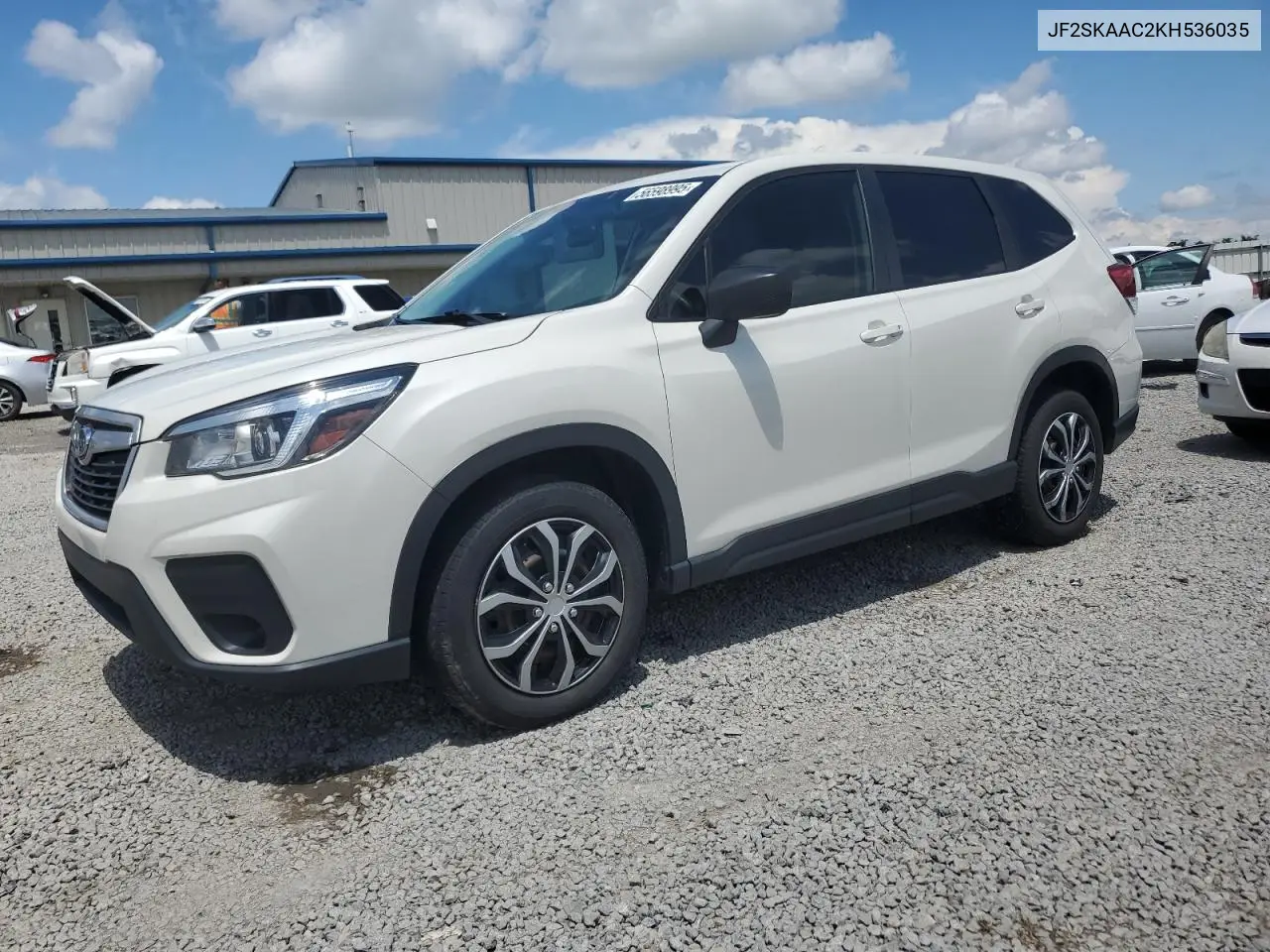 2019 Subaru Forester VIN: JF2SKAAC2KH536035 Lot: 56598995