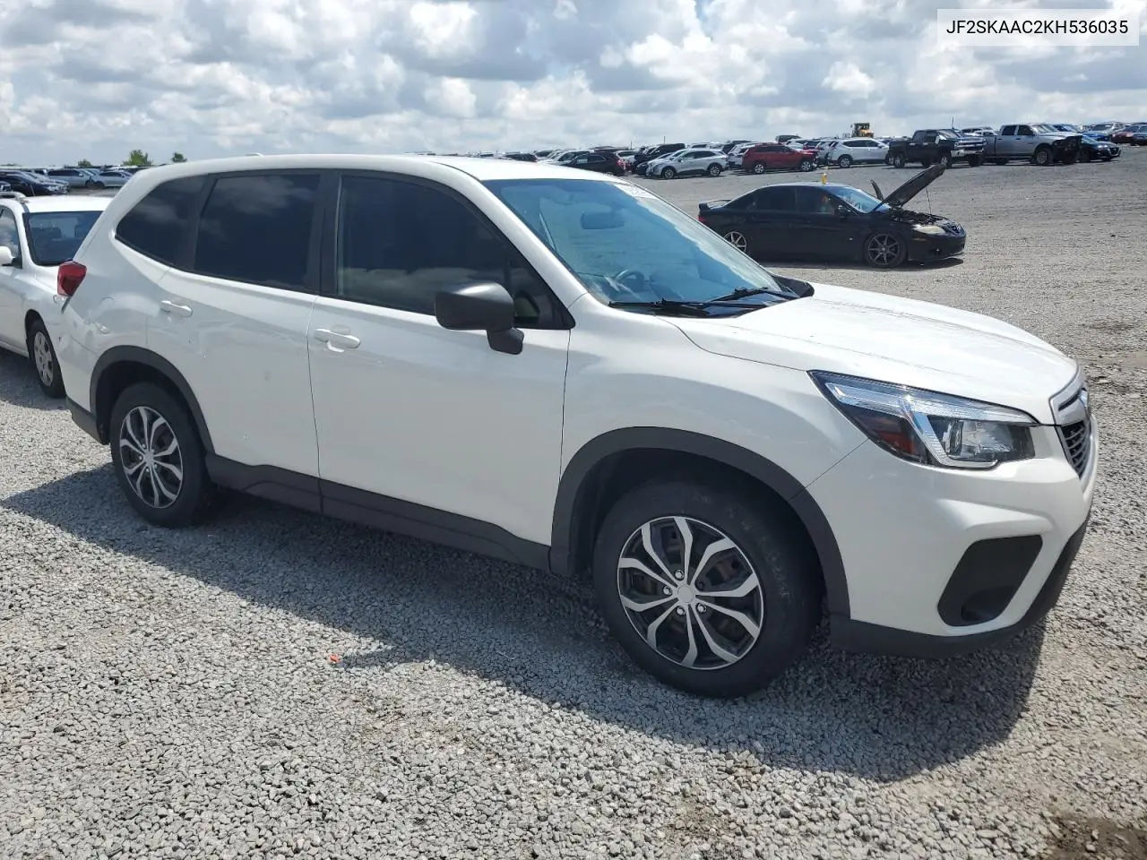 2019 Subaru Forester VIN: JF2SKAAC2KH536035 Lot: 56598995