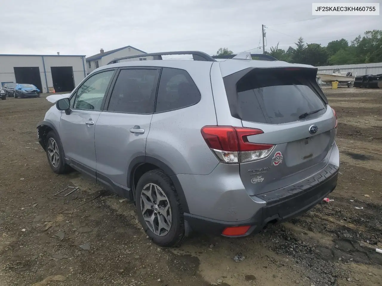 2019 Subaru Forester Premium VIN: JF2SKAEC3KH460755 Lot: 56727885
