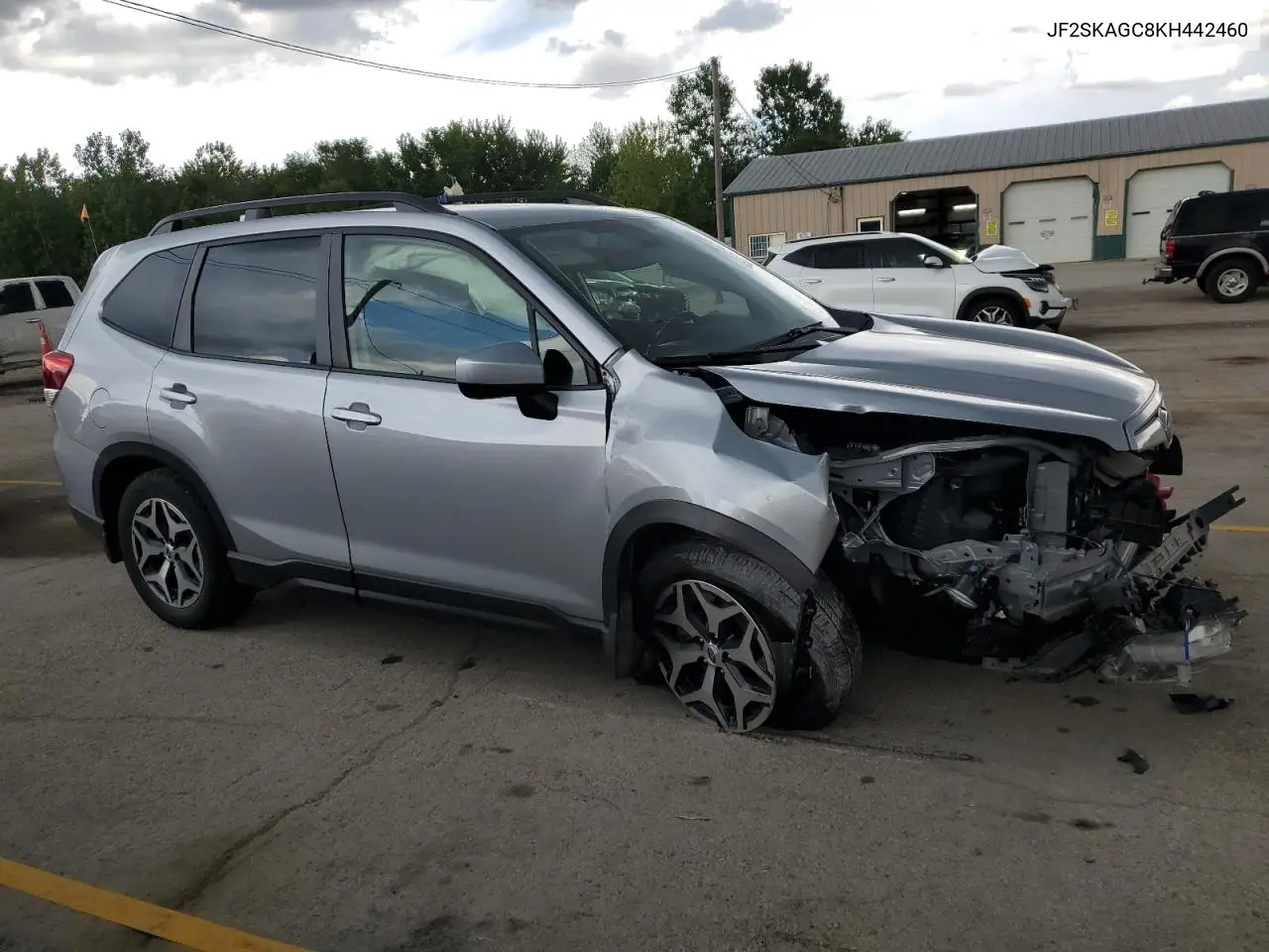 2019 Subaru Forester Premium VIN: JF2SKAGC8KH442460 Lot: 56956545
