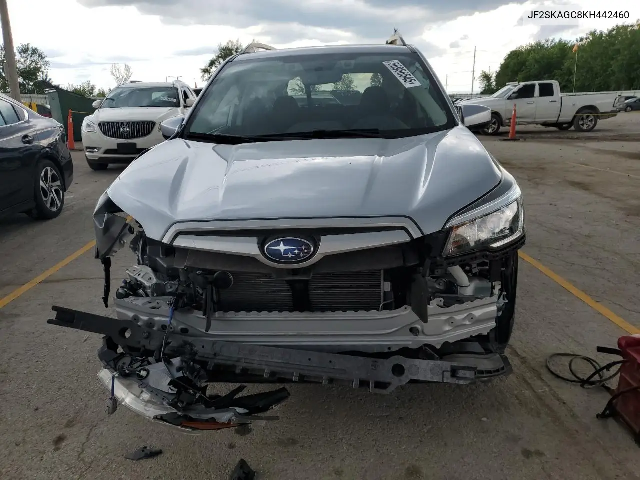 2019 Subaru Forester Premium VIN: JF2SKAGC8KH442460 Lot: 56956545