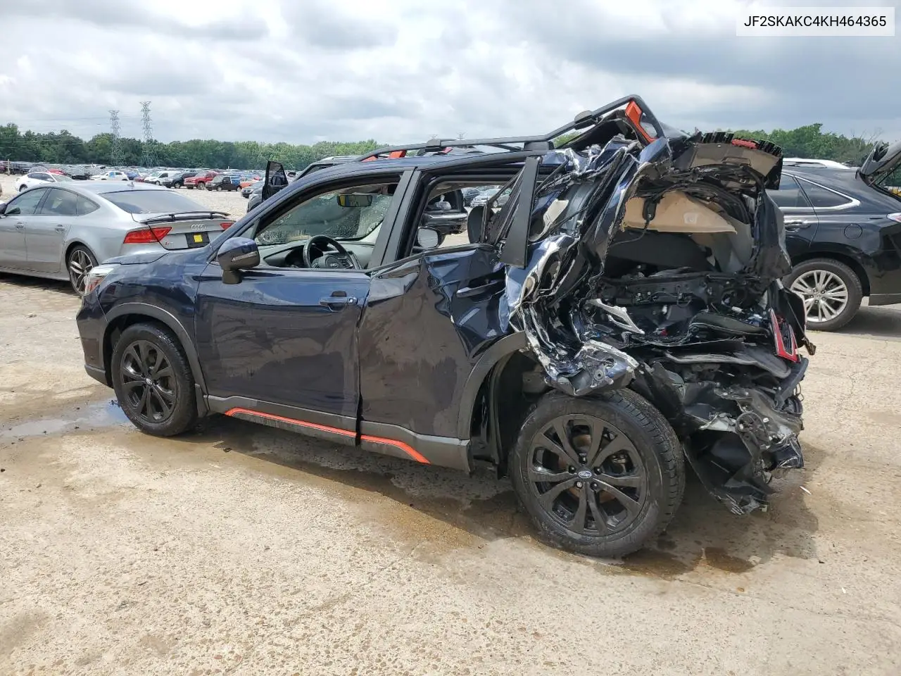2019 Subaru Forester Sport VIN: JF2SKAKC4KH464365 Lot: 59202445
