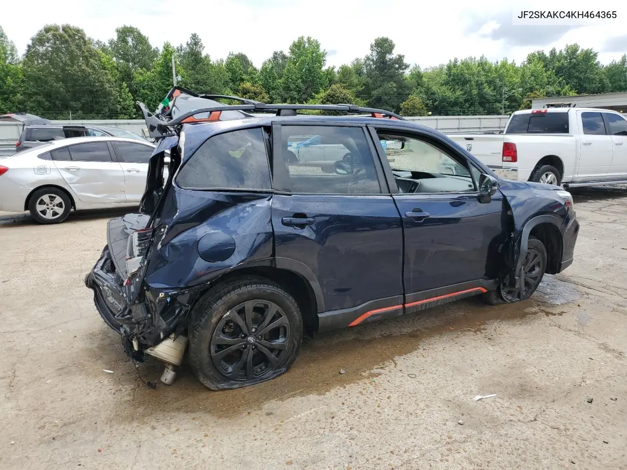 2019 Subaru Forester Sport VIN: JF2SKAKC4KH464365 Lot: 59202445