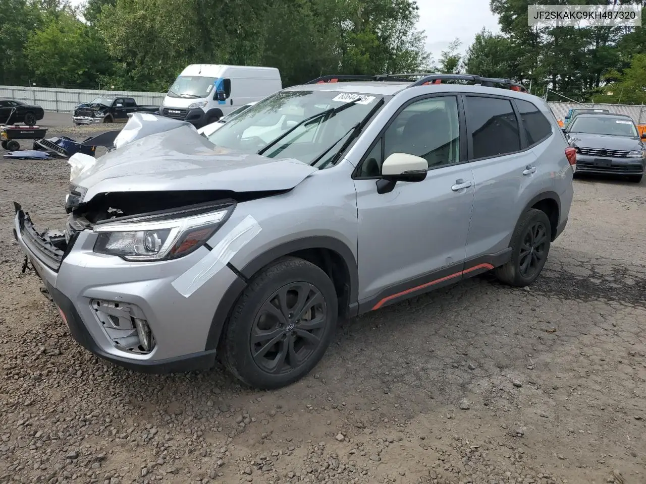 2019 Subaru Forester Sport VIN: JF2SKAKC9KH487320 Lot: 60644195