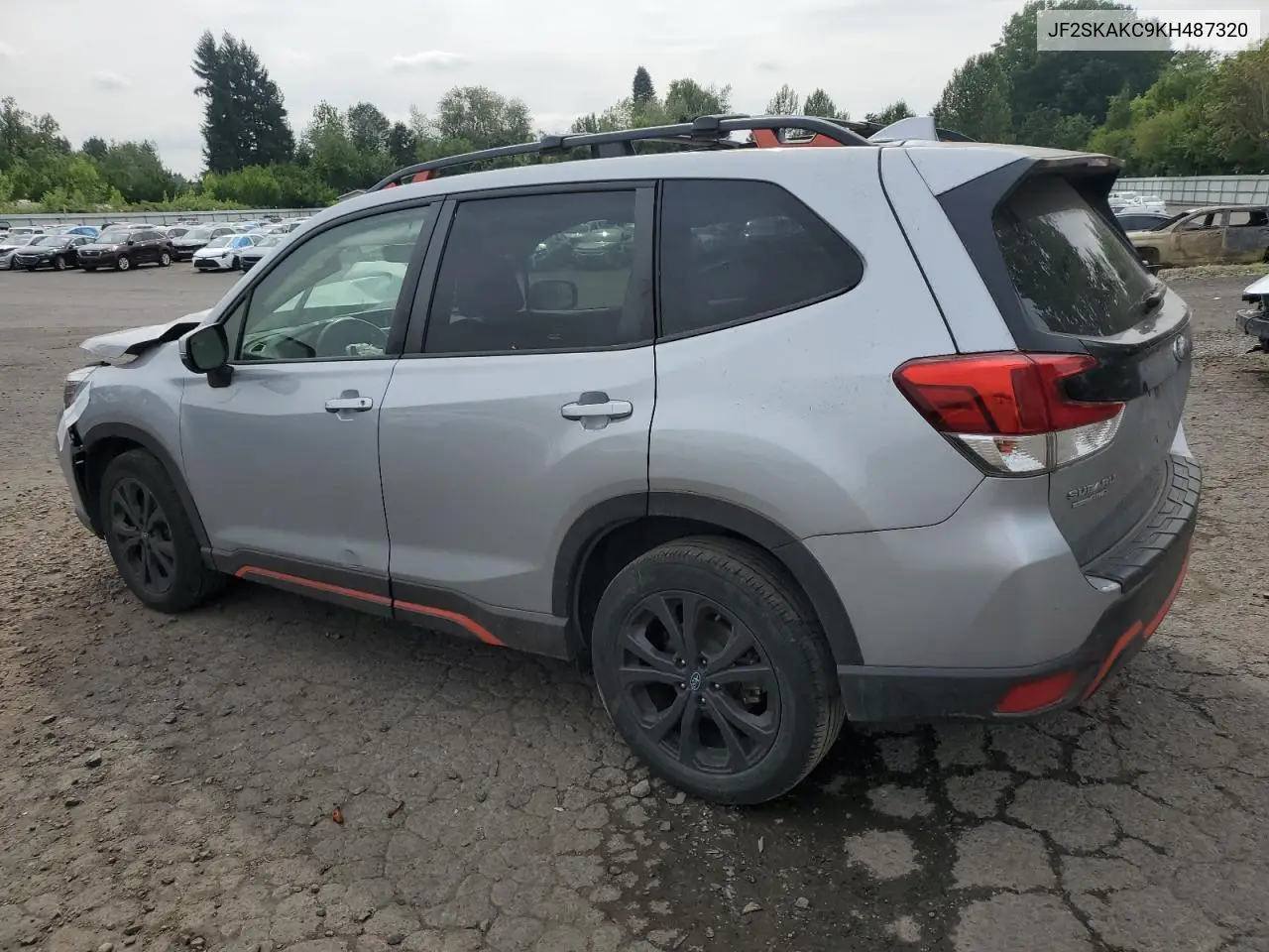 2019 Subaru Forester Sport VIN: JF2SKAKC9KH487320 Lot: 60644195