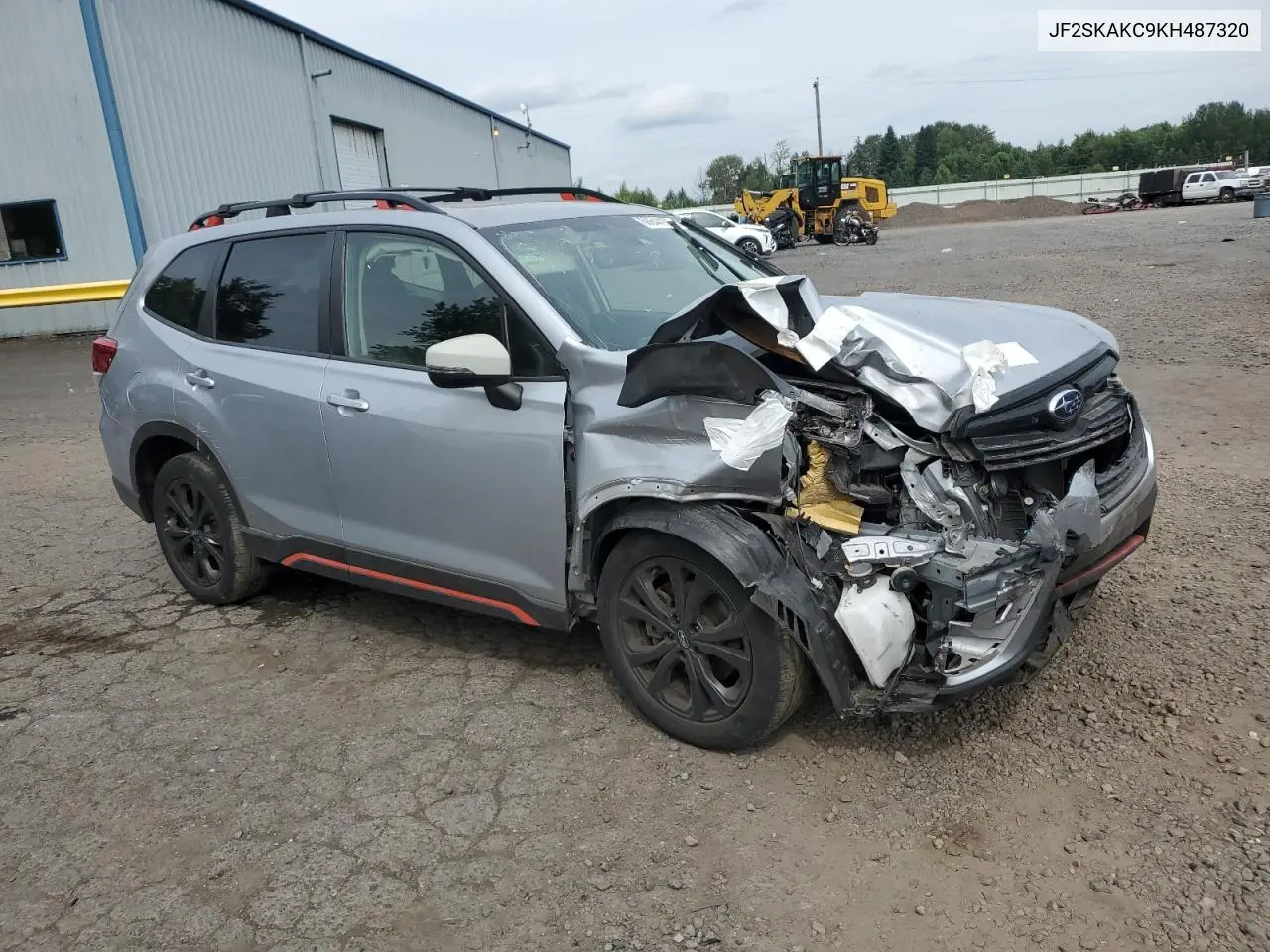 2019 Subaru Forester Sport VIN: JF2SKAKC9KH487320 Lot: 60644195