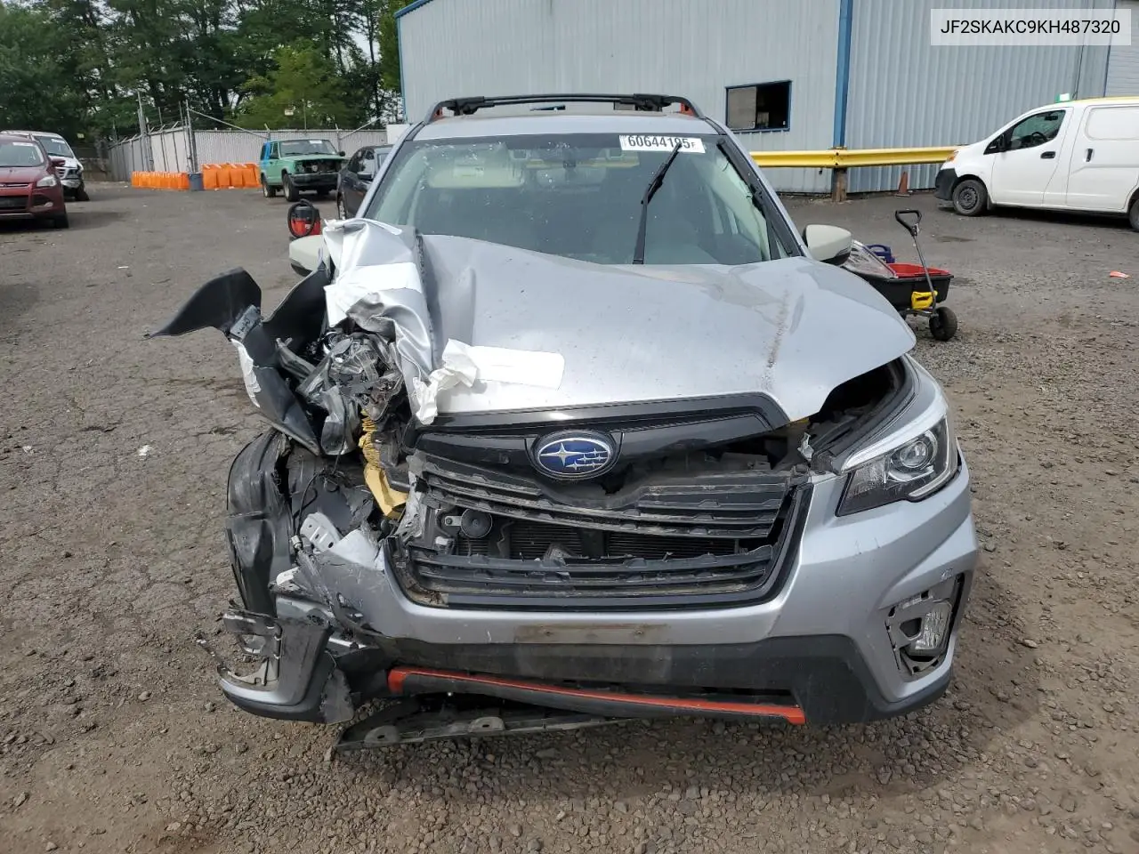 2019 Subaru Forester Sport VIN: JF2SKAKC9KH487320 Lot: 60644195