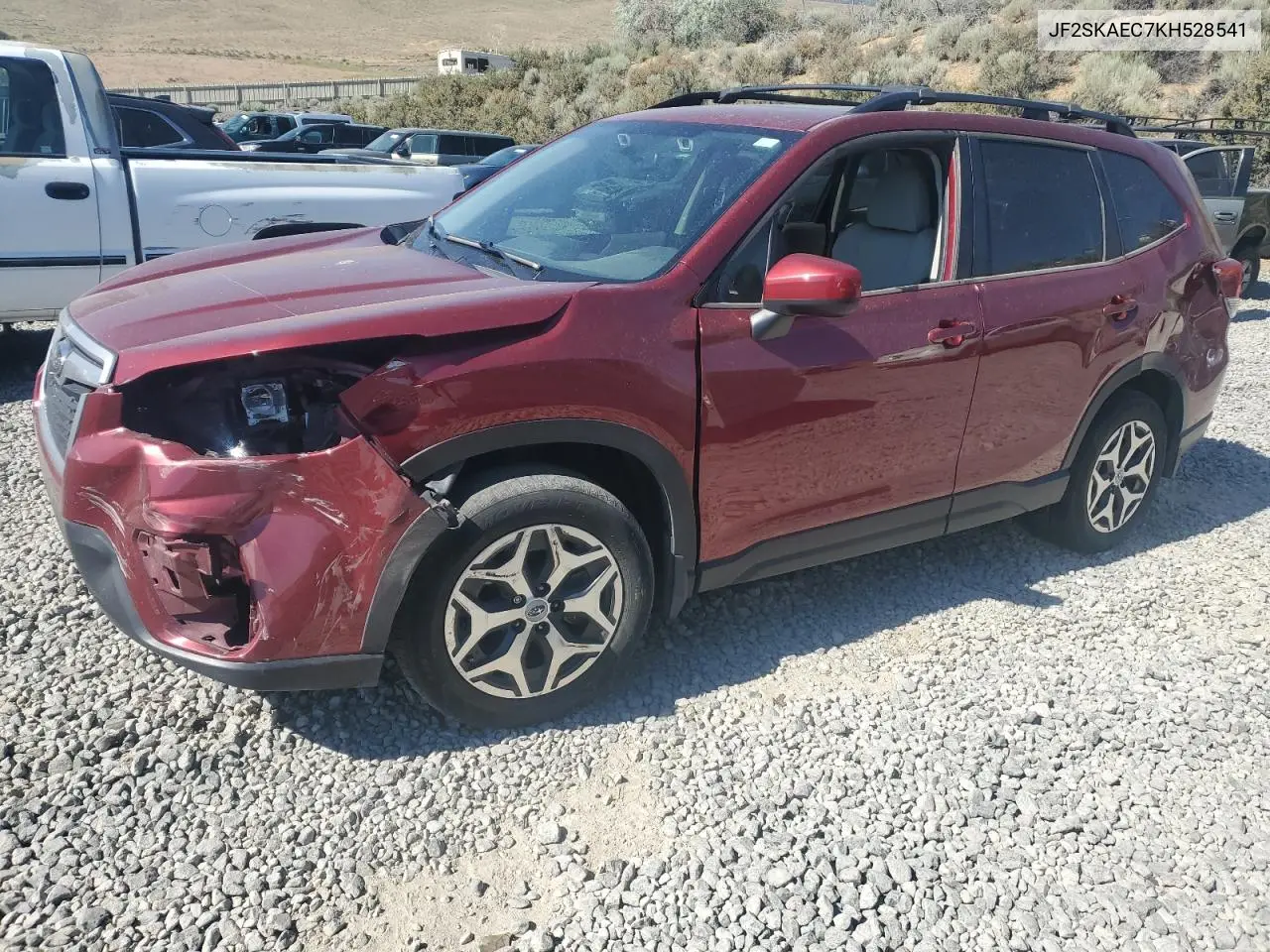 2019 Subaru Forester Premium VIN: JF2SKAEC7KH528541 Lot: 62167955