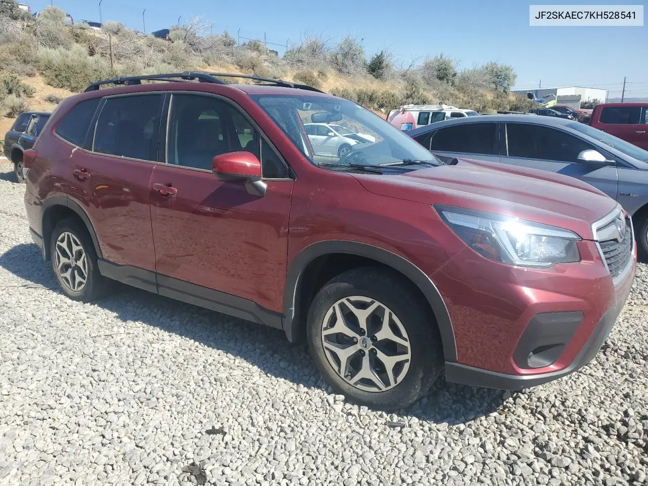 2019 Subaru Forester Premium VIN: JF2SKAEC7KH528541 Lot: 62167955