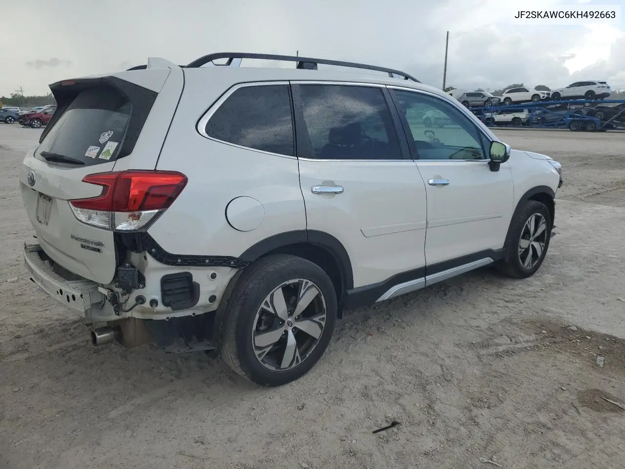 2019 Subaru Forester Touring VIN: JF2SKAWC6KH492663 Lot: 62405135
