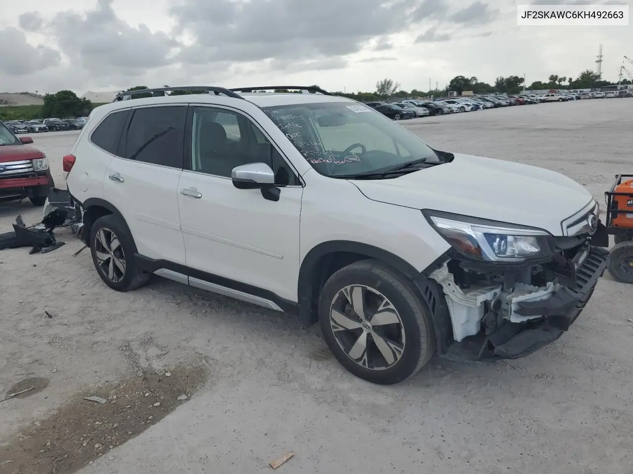 2019 Subaru Forester Touring VIN: JF2SKAWC6KH492663 Lot: 62405135