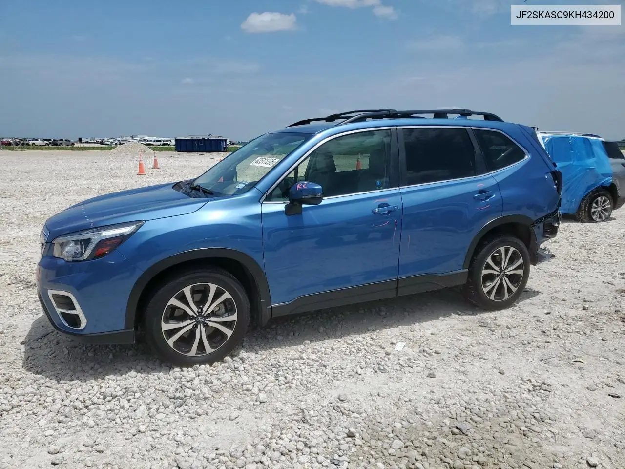 2019 Subaru Forester Limited VIN: JF2SKASC9KH434200 Lot: 62511295