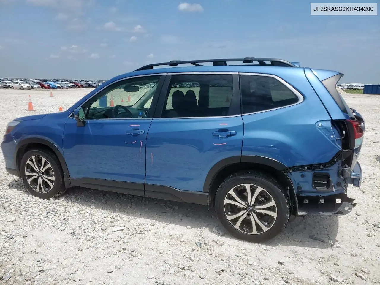 2019 Subaru Forester Limited VIN: JF2SKASC9KH434200 Lot: 62511295