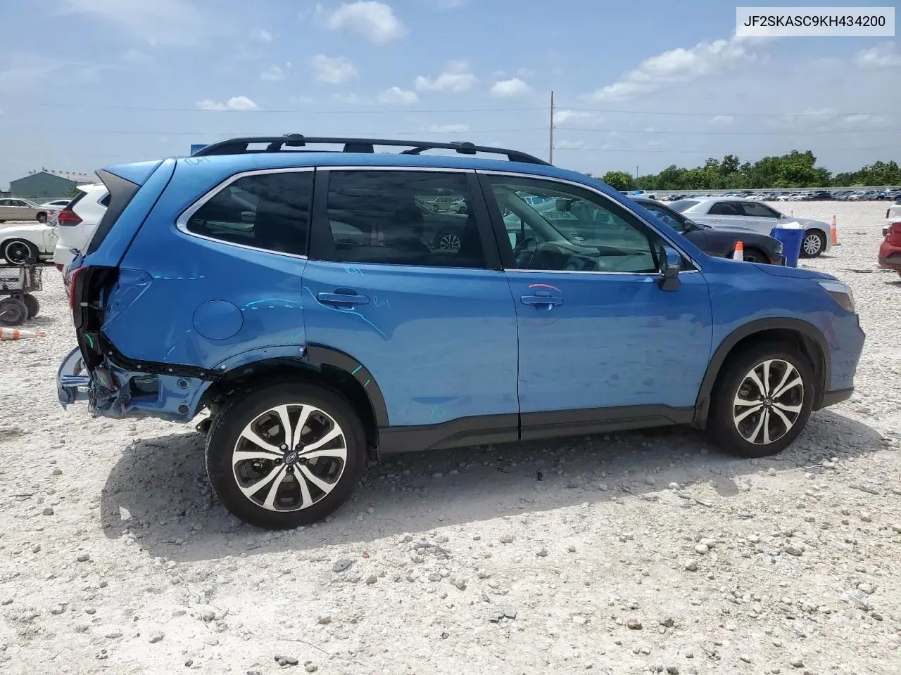 2019 Subaru Forester Limited VIN: JF2SKASC9KH434200 Lot: 62511295
