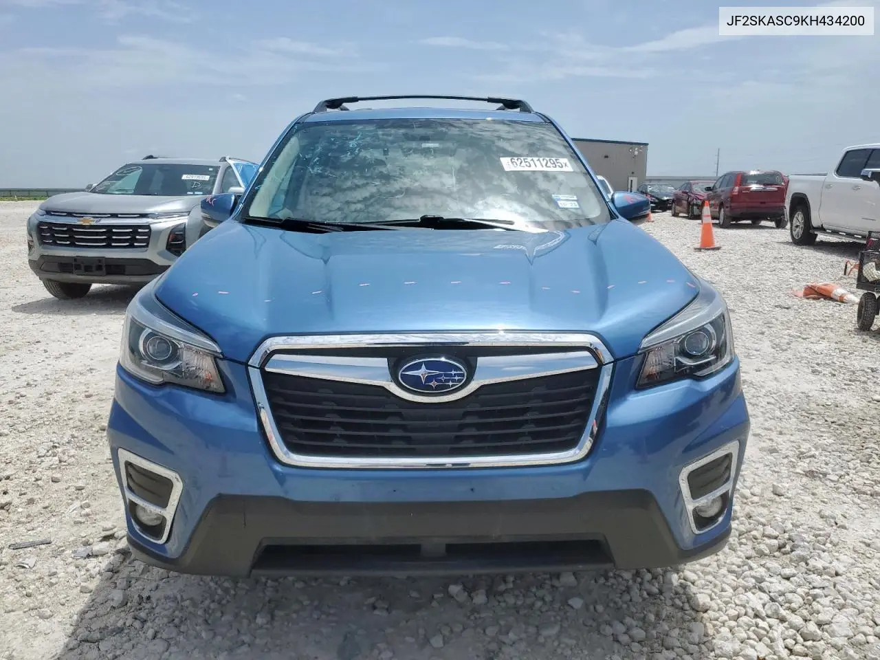 2019 Subaru Forester Limited VIN: JF2SKASC9KH434200 Lot: 62511295