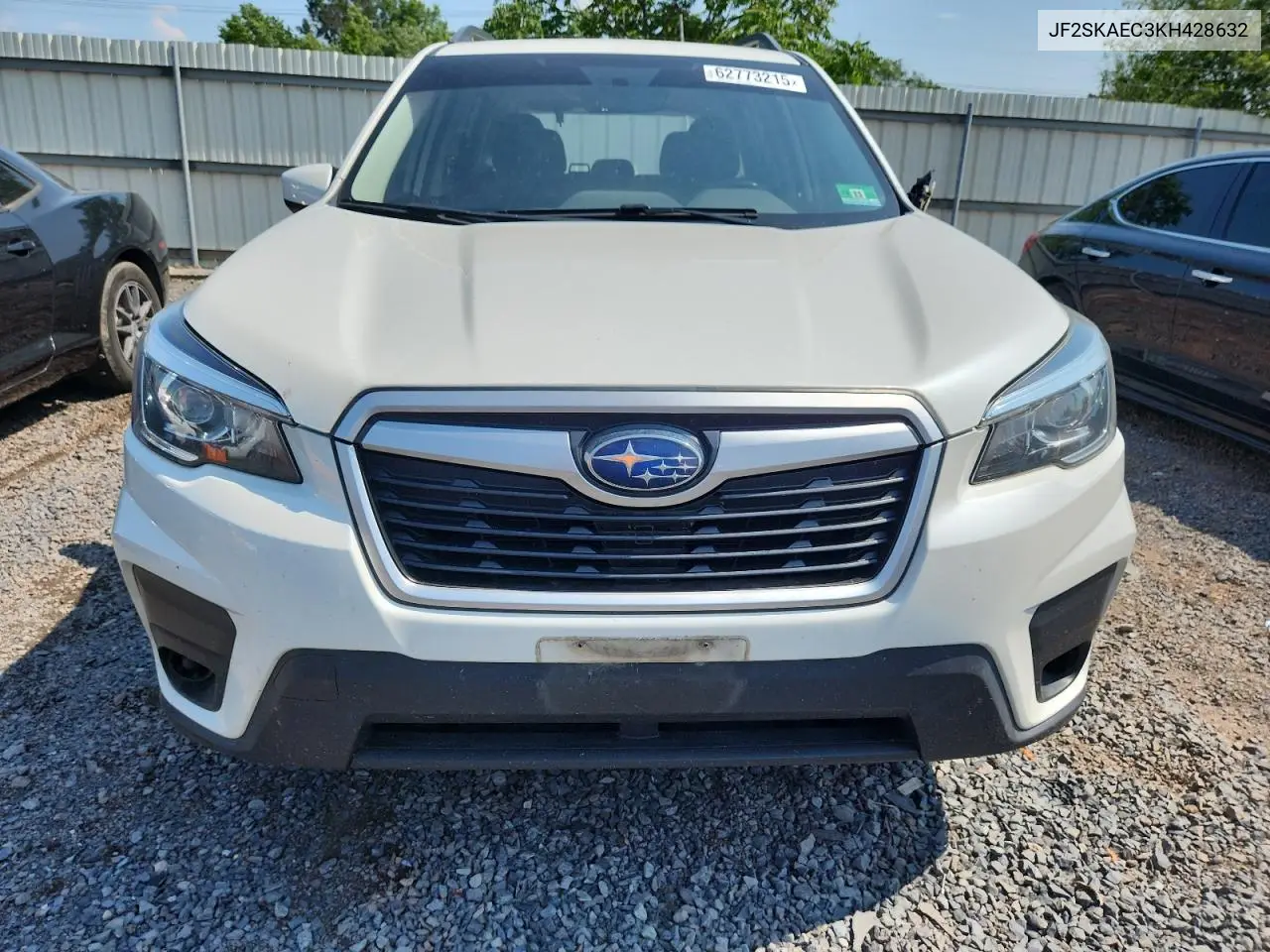2019 Subaru Forester Premium VIN: JF2SKAEC3KH428632 Lot: 62773215