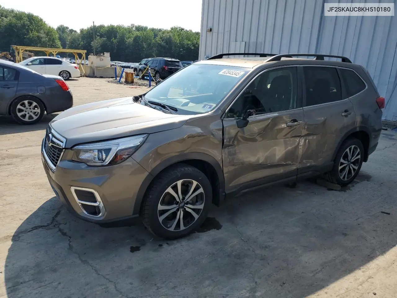 2019 Subaru Forester Limited VIN: JF2SKAUC8KH510180 Lot: 62845345