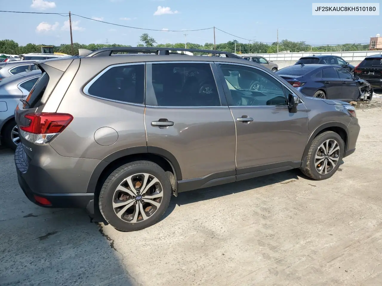 2019 Subaru Forester Limited VIN: JF2SKAUC8KH510180 Lot: 62845345