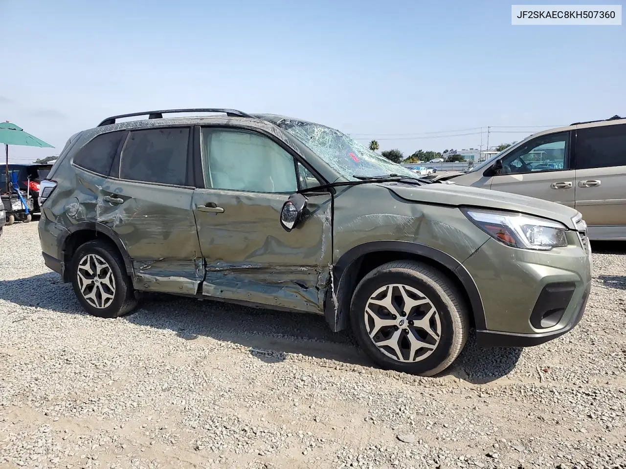 2019 Subaru Forester Premium VIN: JF2SKAEC8KH507360 Lot: 63046745