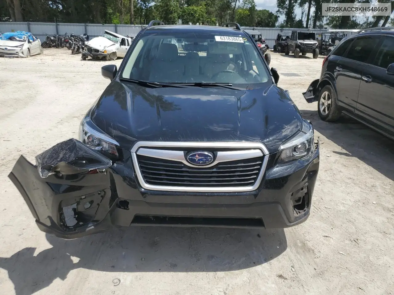 2019 Subaru Forester VIN: JF2SKACC8KH548669 Lot: 63183865