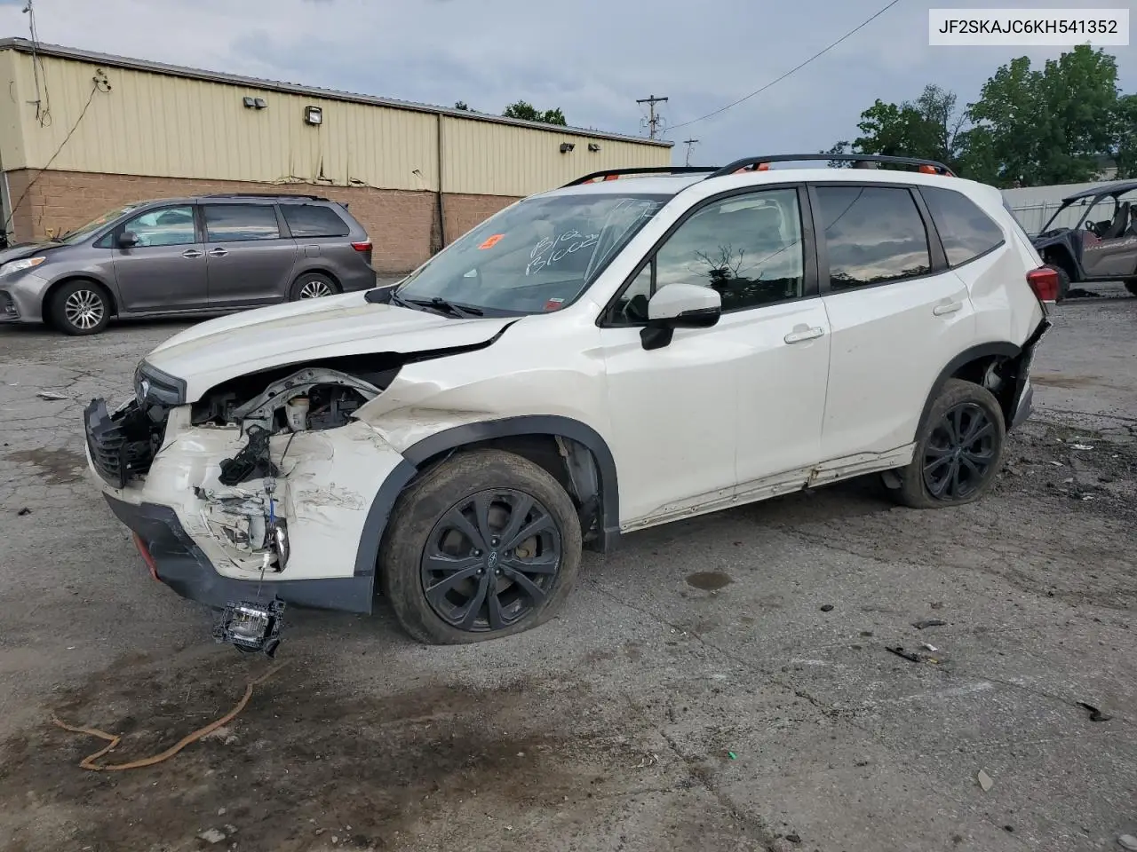 2019 Subaru Forester Sport VIN: JF2SKAJC6KH541352 Lot: 63454975