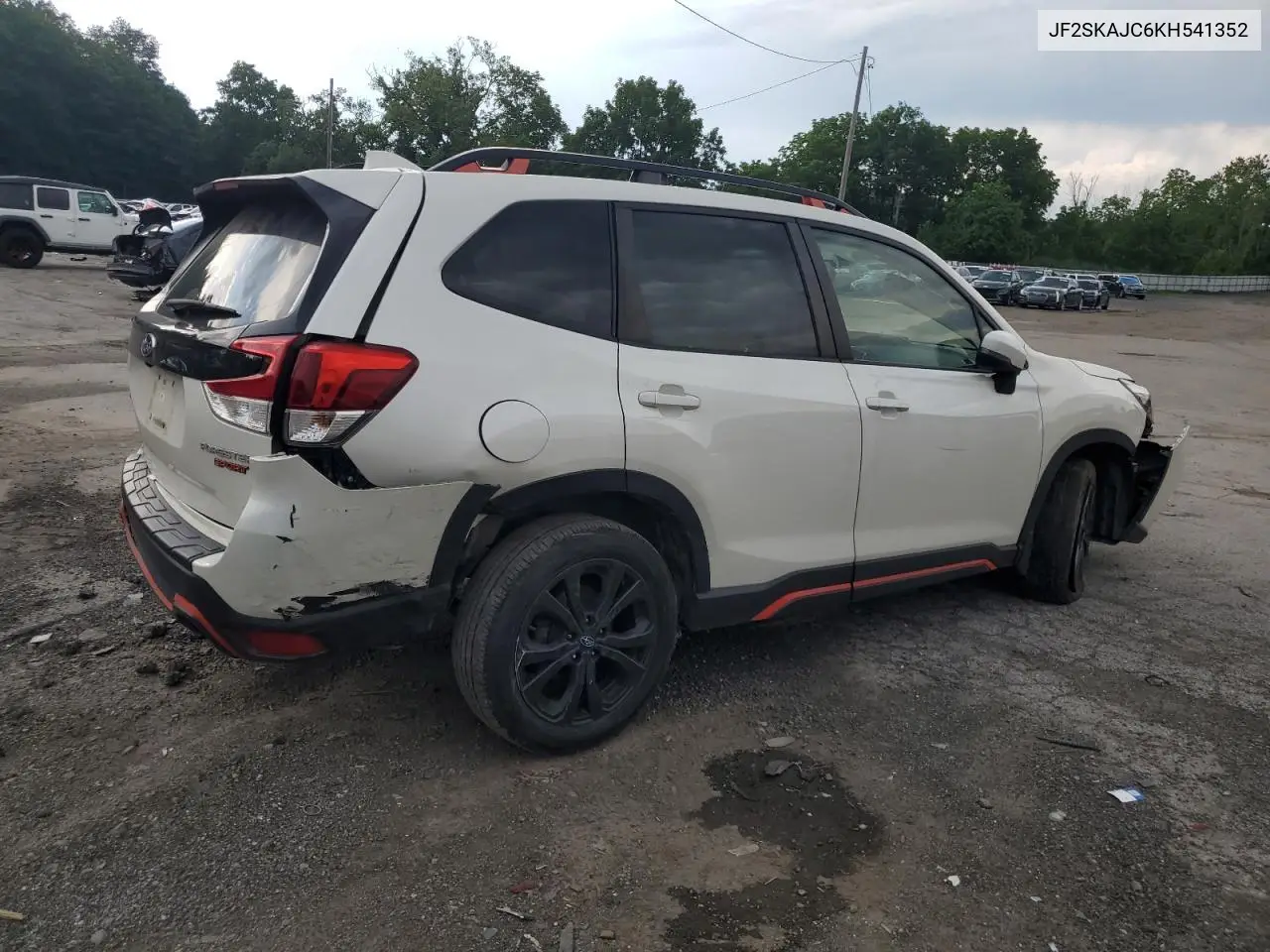 2019 Subaru Forester Sport VIN: JF2SKAJC6KH541352 Lot: 63454975