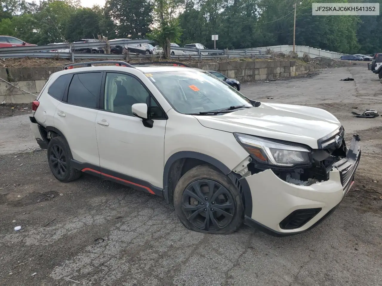 2019 Subaru Forester Sport VIN: JF2SKAJC6KH541352 Lot: 63454975