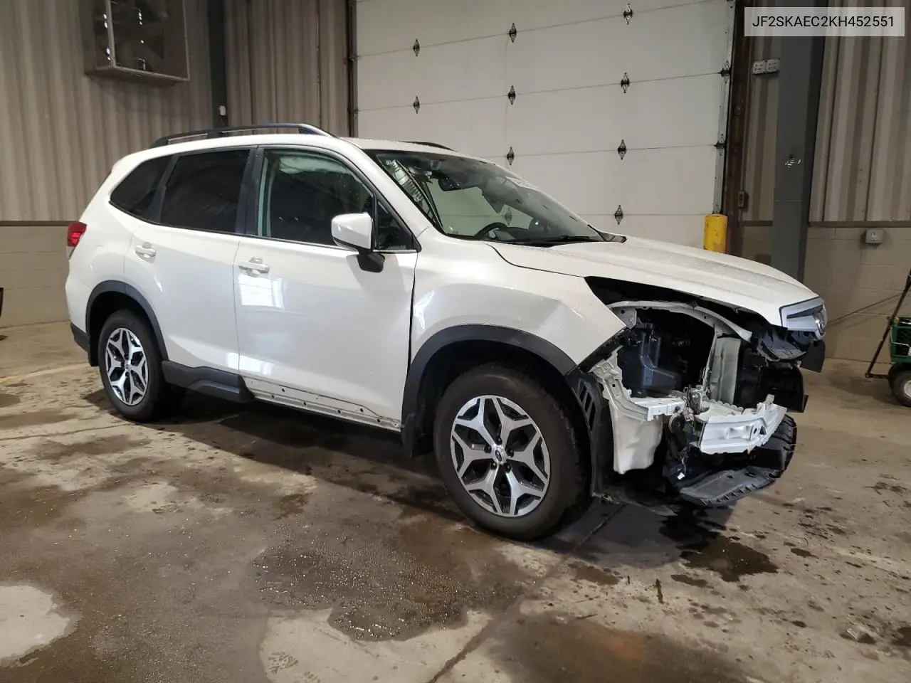 2019 Subaru Forester Premium VIN: JF2SKAEC2KH452551 Lot: 64962895