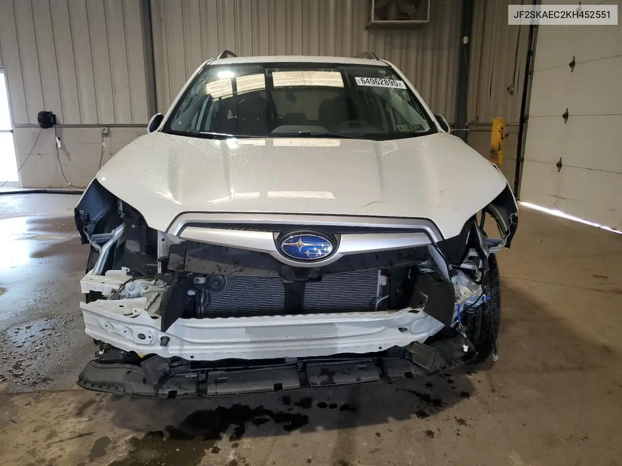 2019 Subaru Forester Premium VIN: JF2SKAEC2KH452551 Lot: 64962895