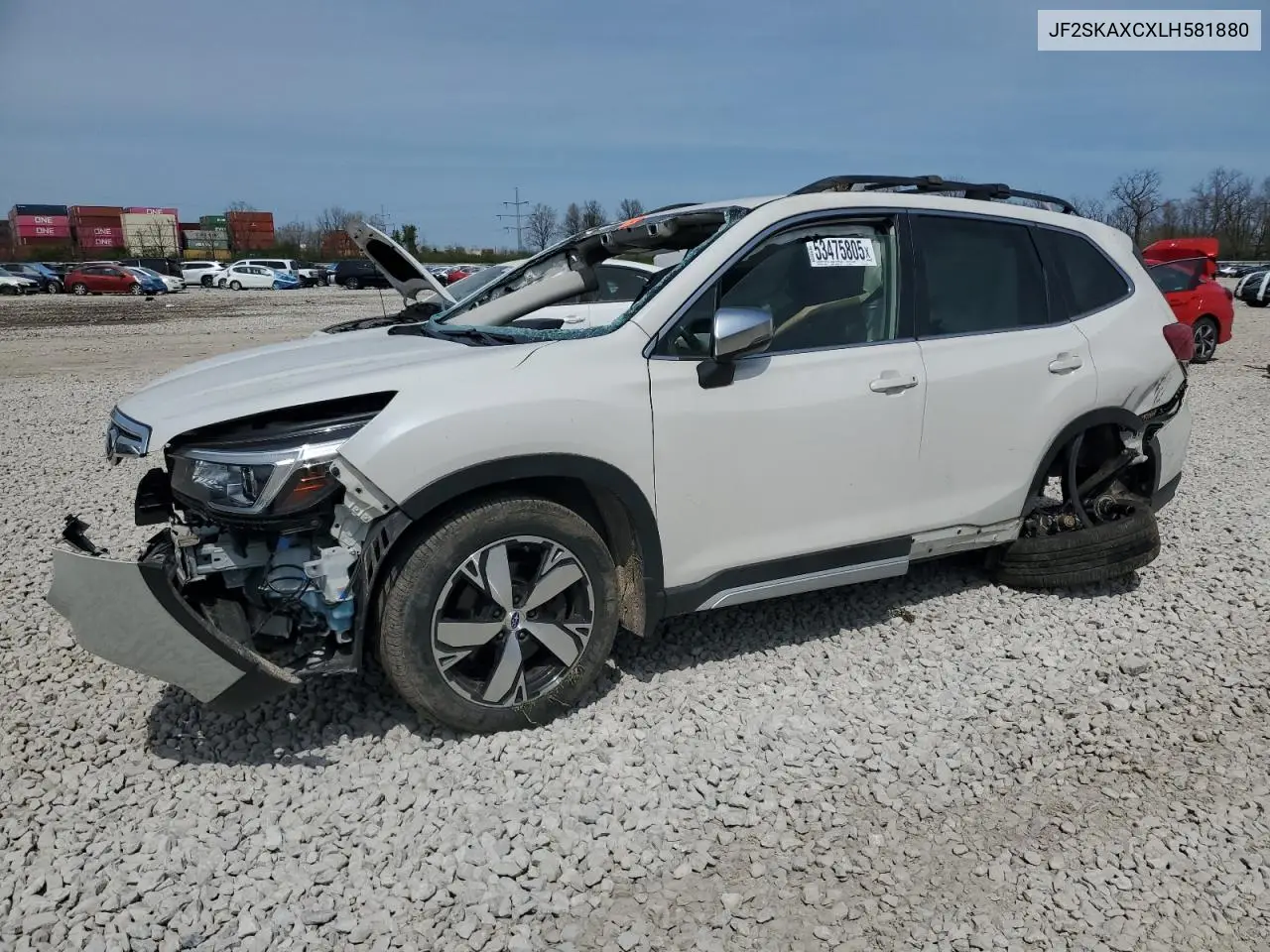 2020 Subaru Forester Touring VIN: JF2SKAXCXLH581880 Lot: 53475805