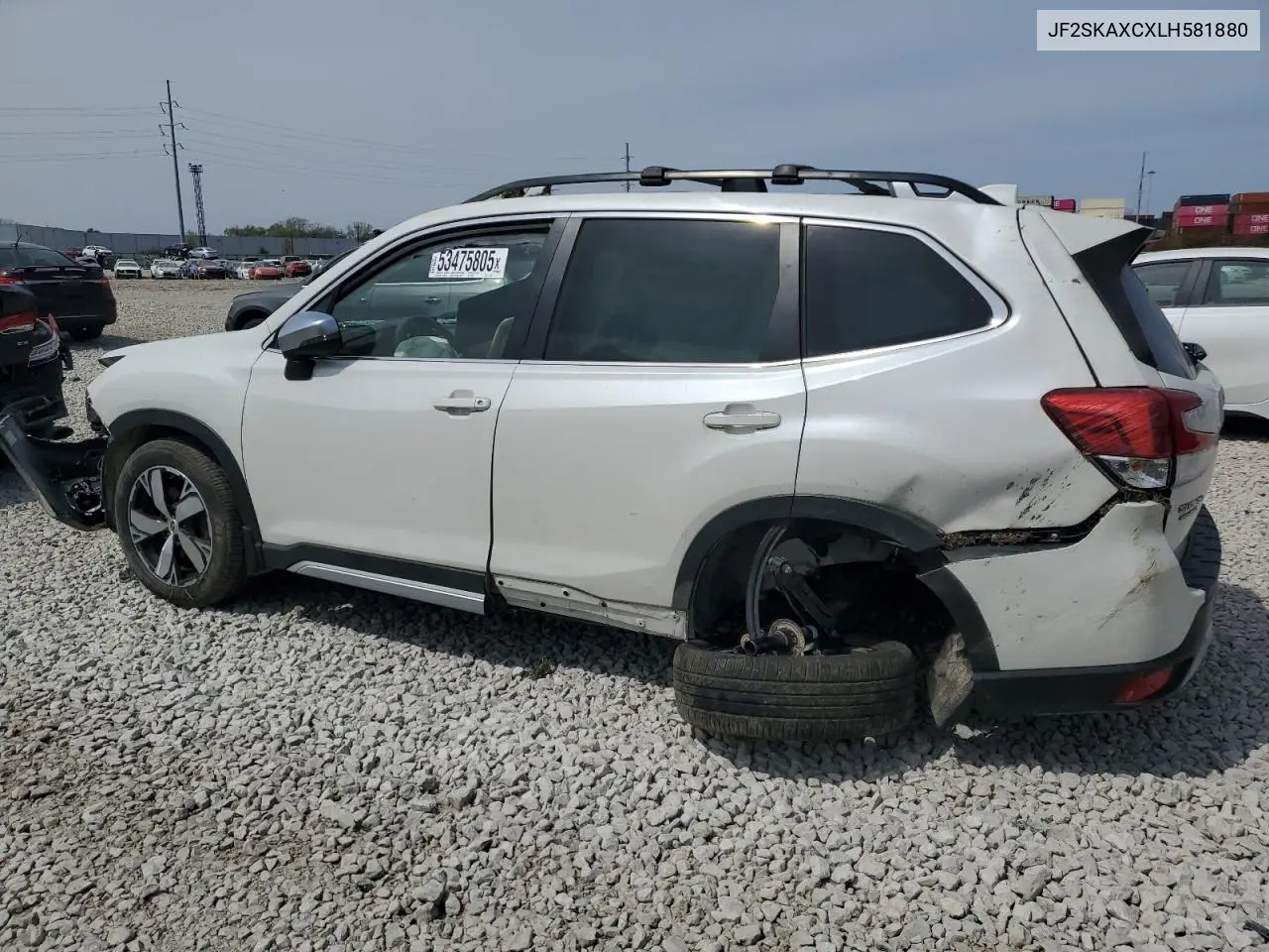 2020 Subaru Forester Touring VIN: JF2SKAXCXLH581880 Lot: 53475805