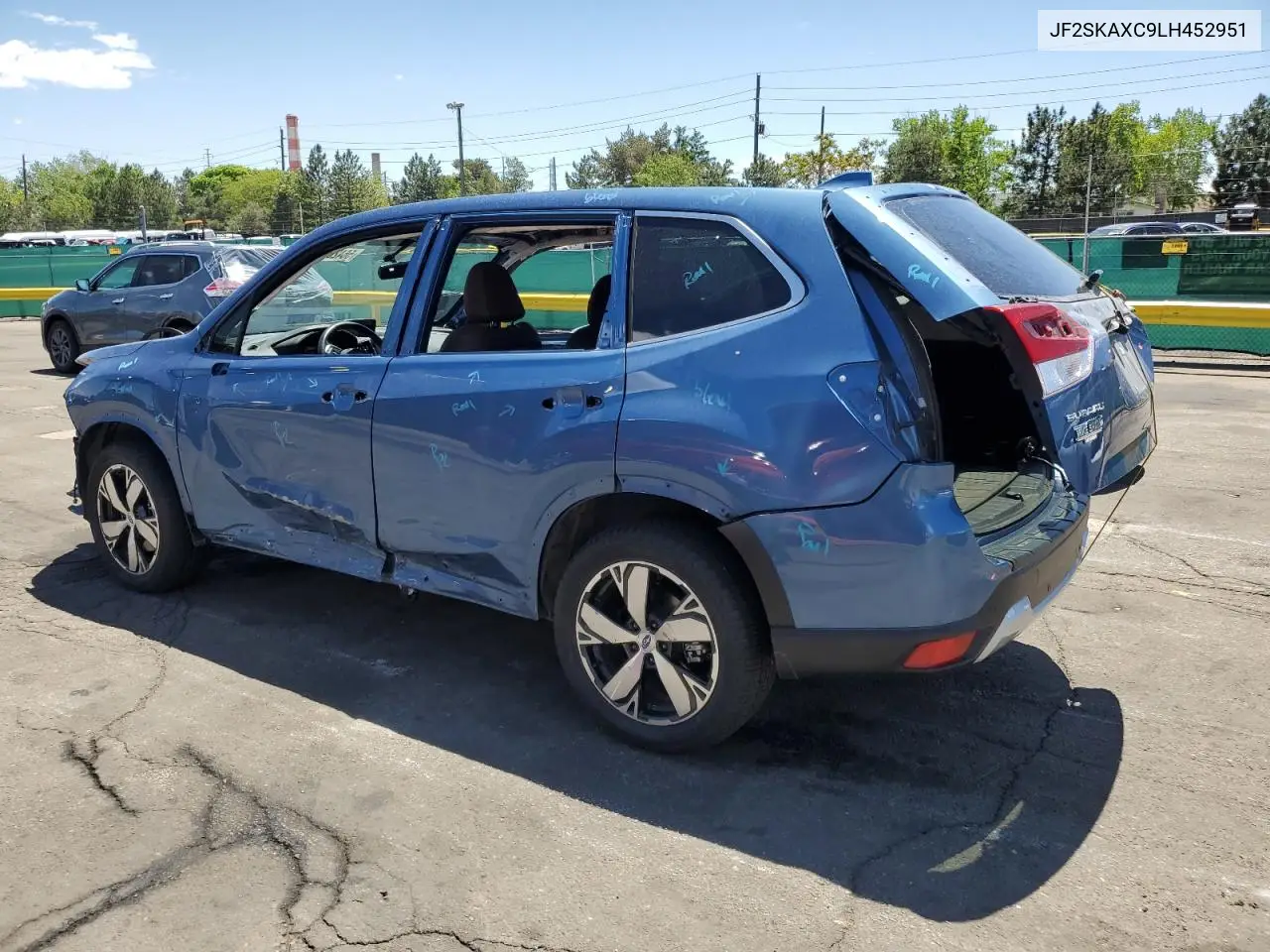 2020 Subaru Forester Touring VIN: JF2SKAXC9LH452951 Lot: 56428495