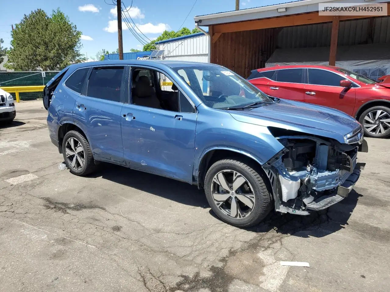 2020 Subaru Forester Touring VIN: JF2SKAXC9LH452951 Lot: 56428495