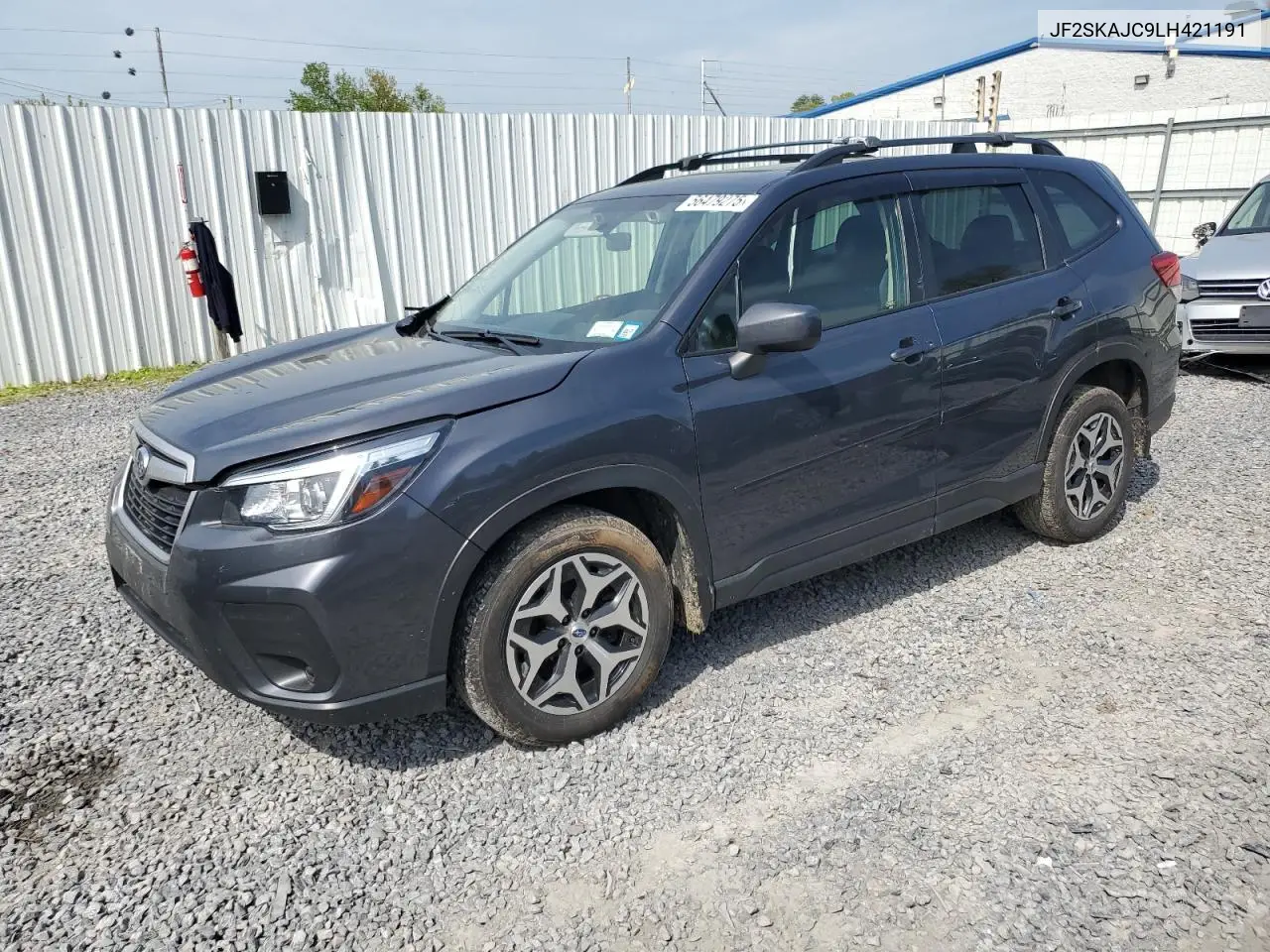 2020 Subaru Forester Premium VIN: JF2SKAJC9LH421191 Lot: 56479275