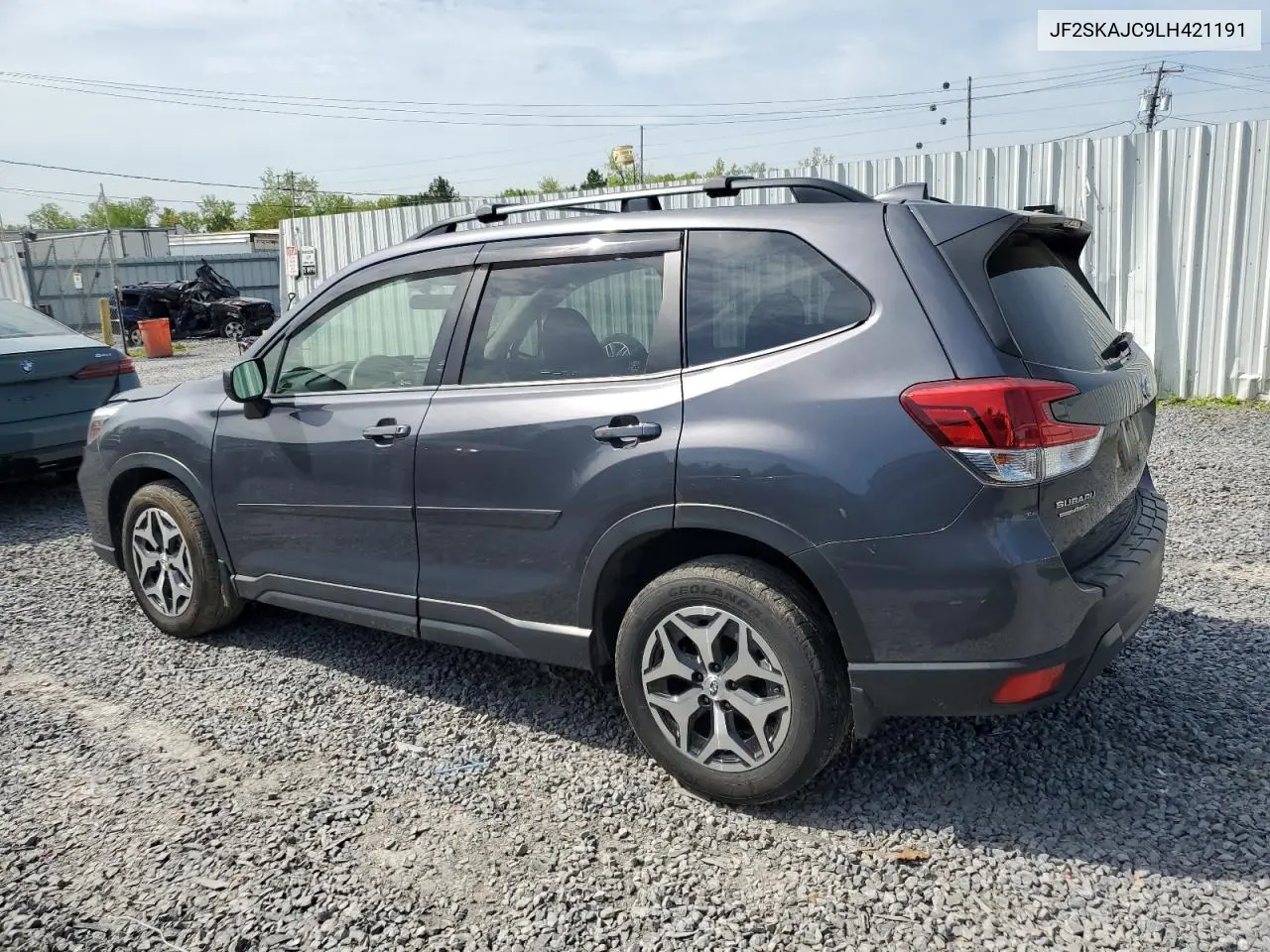 2020 Subaru Forester Premium VIN: JF2SKAJC9LH421191 Lot: 56479275