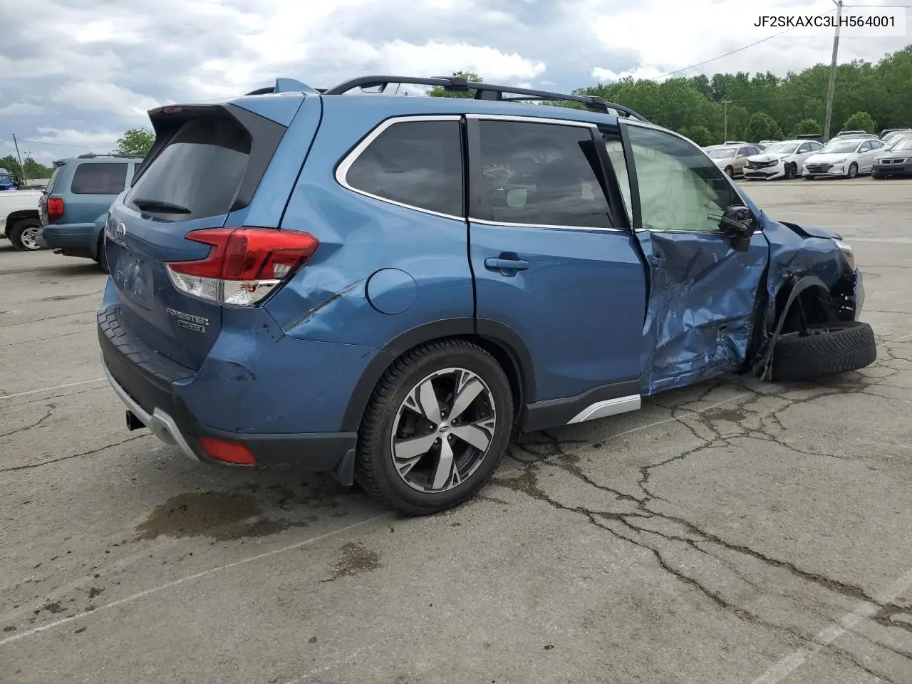 2020 Subaru Forester Touring VIN: JF2SKAXC3LH564001 Lot: 56637905
