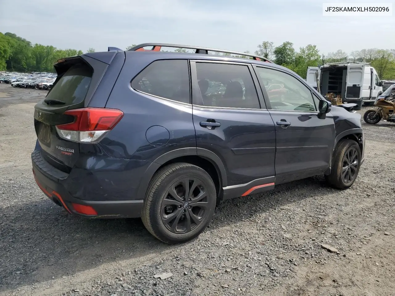 2020 Subaru Forester Sport VIN: JF2SKAMCXLH502096 Lot: 56763165