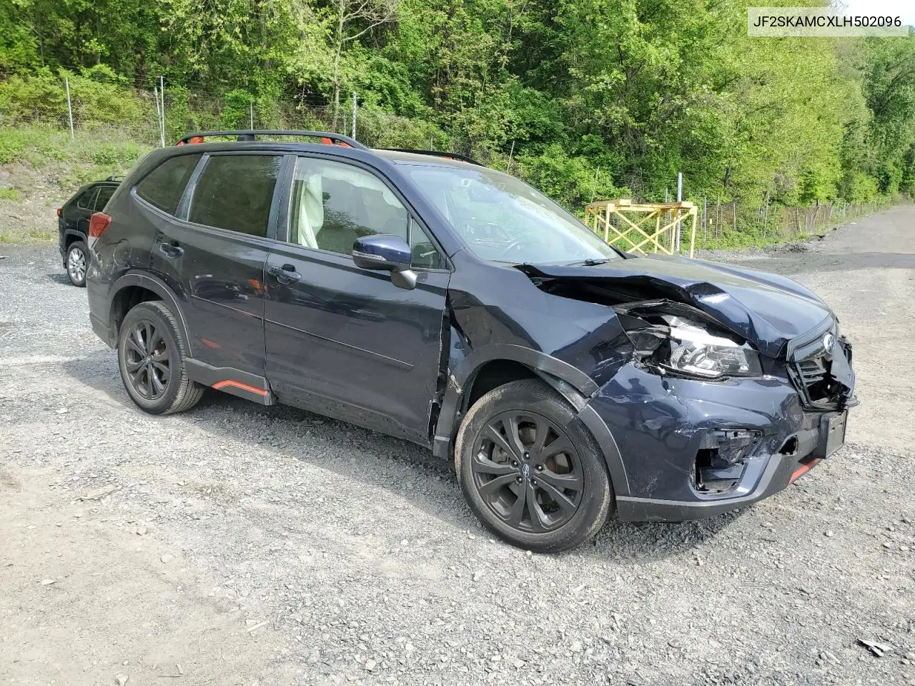 2020 Subaru Forester Sport VIN: JF2SKAMCXLH502096 Lot: 56763165