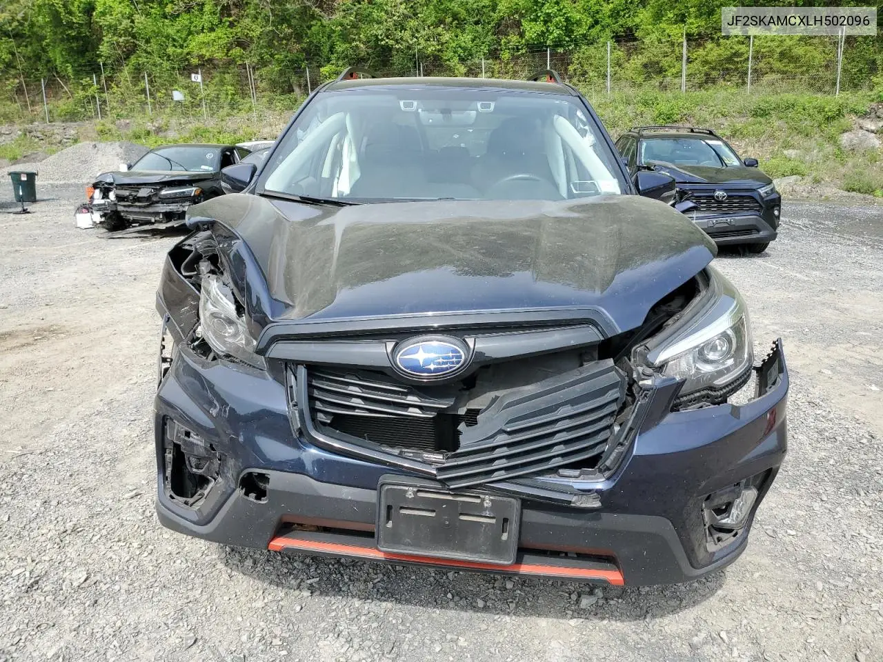 2020 Subaru Forester Sport VIN: JF2SKAMCXLH502096 Lot: 56763165