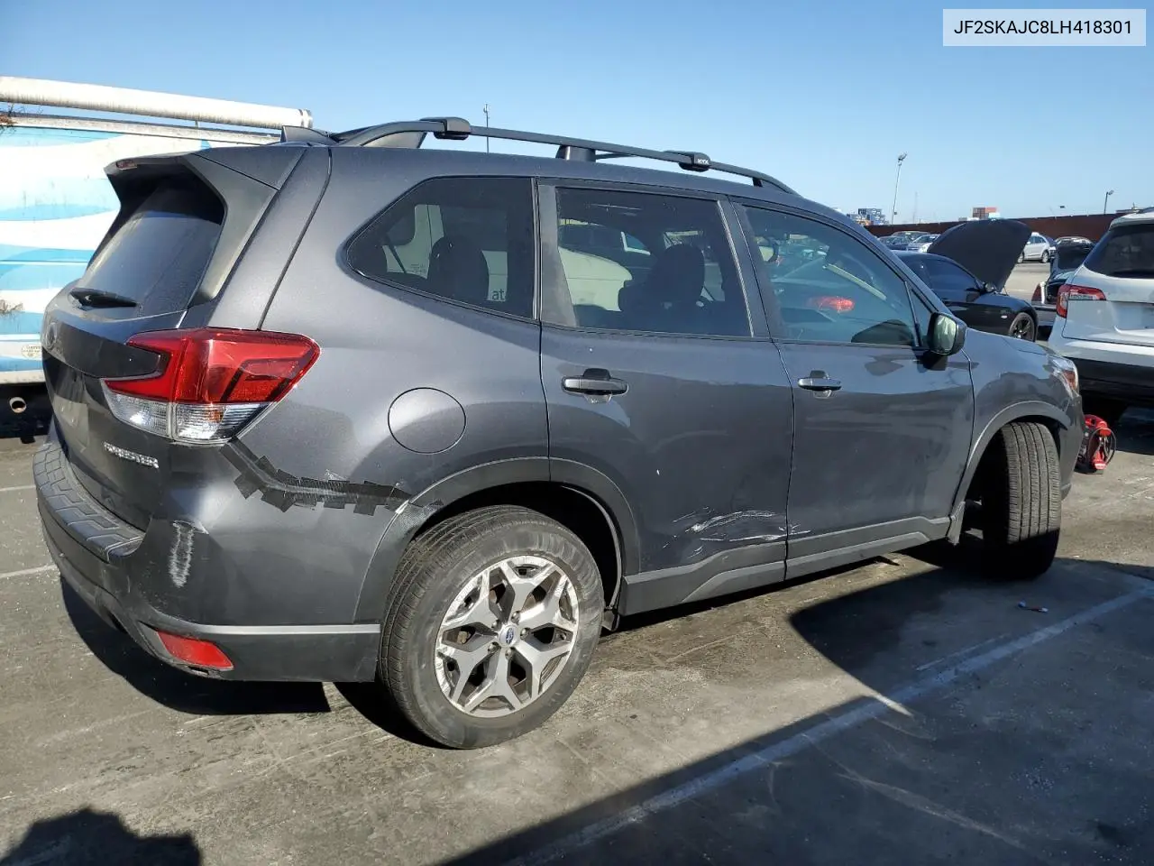 2020 Subaru Forester Premium VIN: JF2SKAJC8LH418301 Lot: 57447855